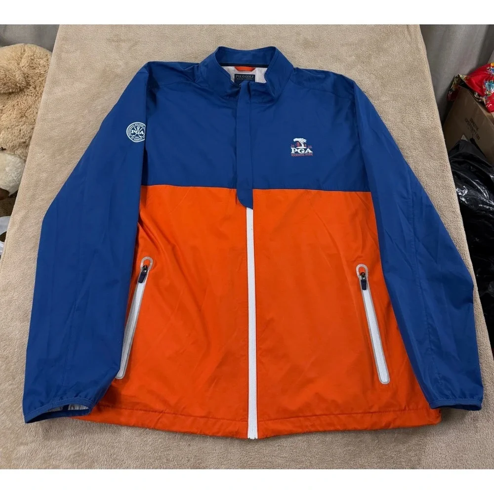 Polo Golf Ralph Lauren PGA Championship Windbreaker Jacket Men 2XL 2020 Packable